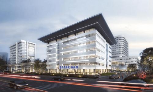 按照国际化,现代化及建设中山路标志性建筑的要求,嘉兴市中医医院改